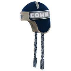 Dallas Cowboys Youth Wordmark Ears Trooper Knit Hat | NFL New