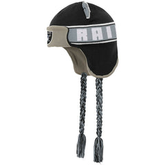 Las Vegas Raiders Youth Wordmark Ears Trooper Knit Hat | NFL Online