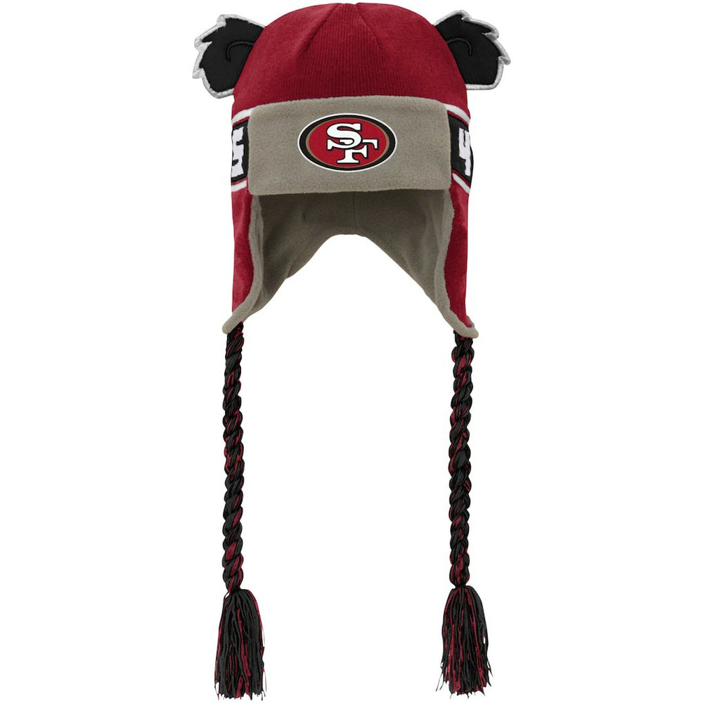 San Francisco 49ers Youth Wordmark Ears Trooper Knit Hat | NFL On sale