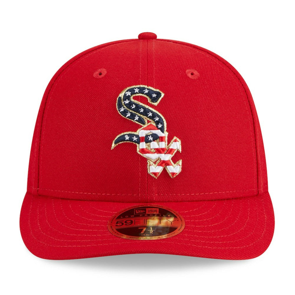 Chicago White Sox New Era 2023 Fourth of July Low Profile 59FIFTY Fitted Hat - MLB Hats