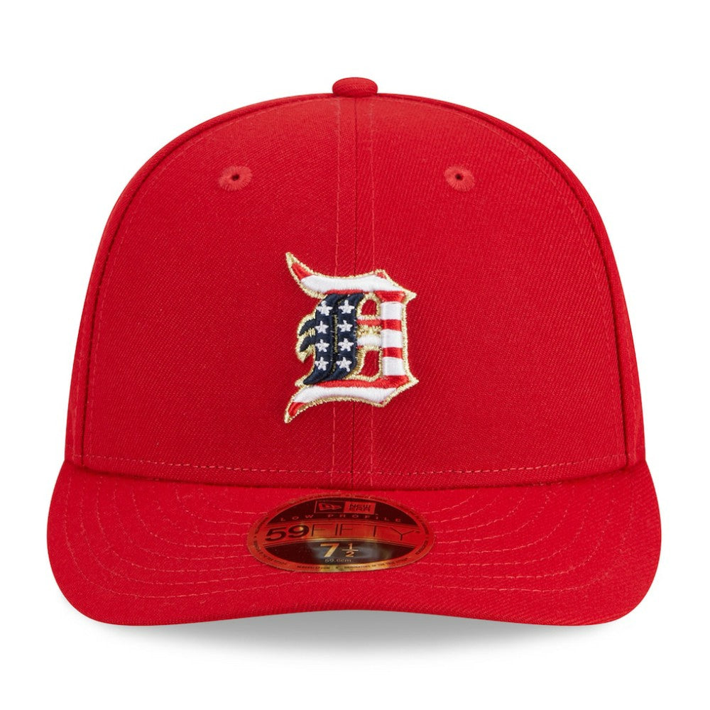 Detroit Tigers New Era 2023 Fourth of July Low Profile 59FIFTY Fitted Hat - MLB Hats