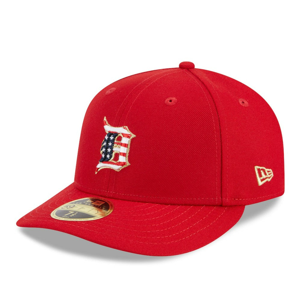 Detroit Tigers New Era 2023 Fourth of July Low Profile 59FIFTY Fitted Hat - MLB Hats