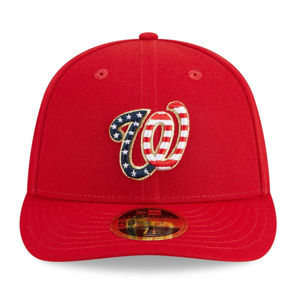 Washington Nationals New Era 2023 Fourth of July Low Profile 59FIFTY Fitted Hat - MLB Hats