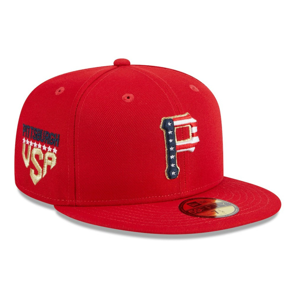 Pittsburgh Pirates New Era 2023 Fourth of July 59FIFTY Fitted Hat - MLB Hats