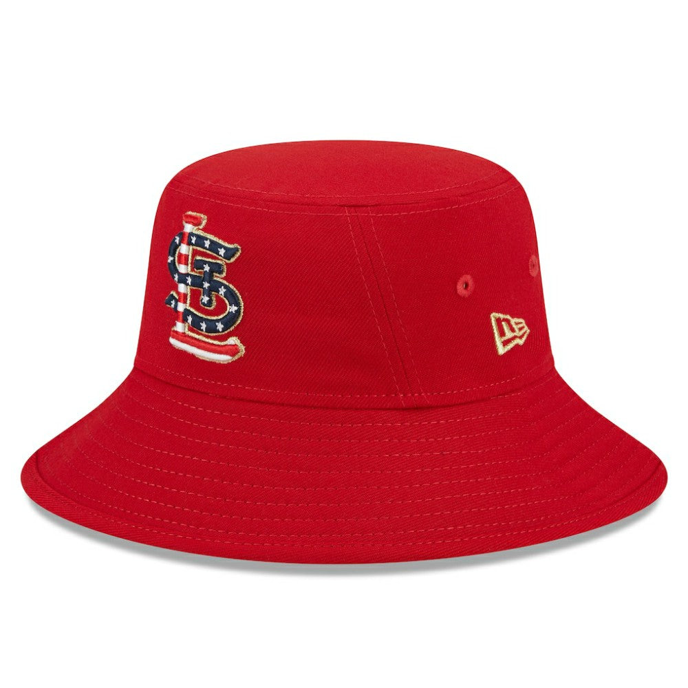 St. Louis Cardinals New Era 2023 Fourth of July Bucket Hat - MLB Hats
