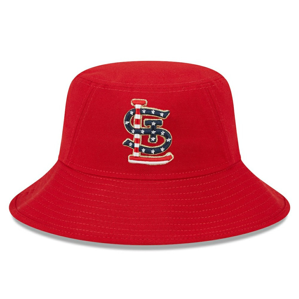St. Louis Cardinals New Era 2023 Fourth of July Bucket Hat - MLB Hats