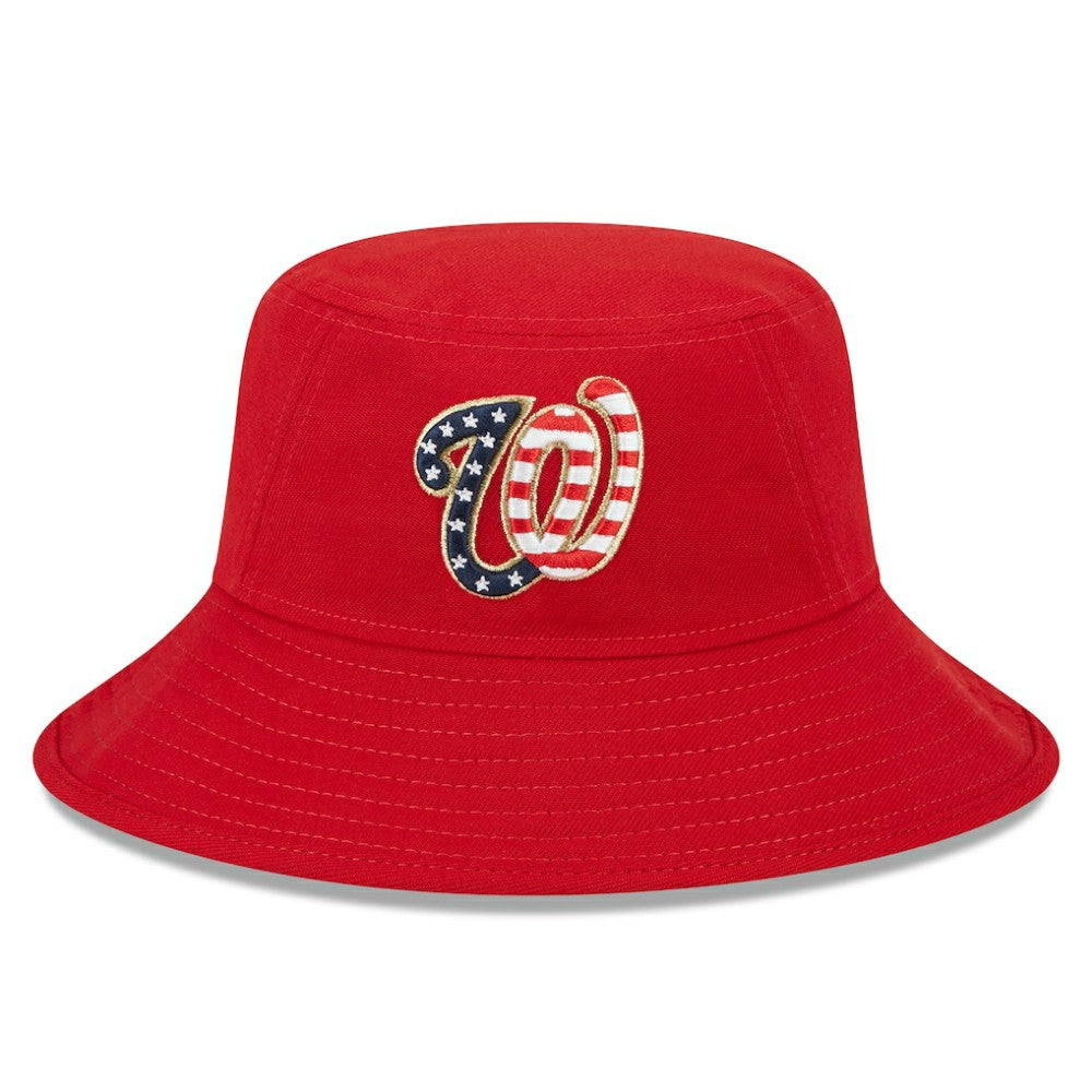 Washington Nationals New Era 2023 Fourth of July Bucket Hat - MLB Hats