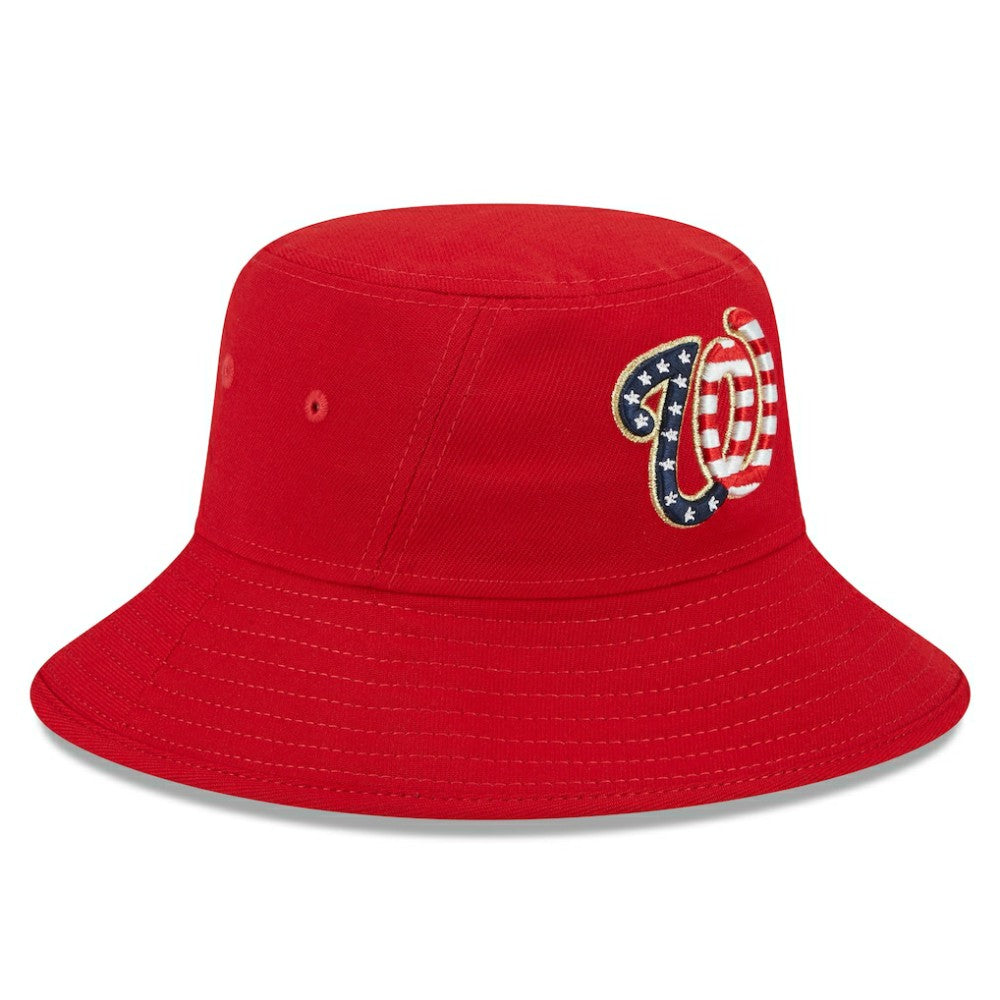 Washington Nationals New Era 2023 Fourth of July Bucket Hat - MLB Hats