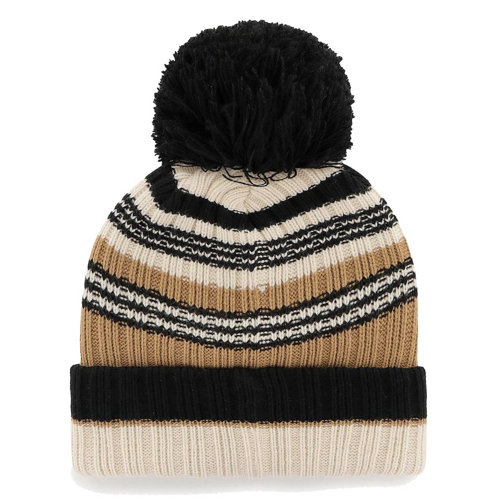 Cleveland Browns '47 Women's Barista Cuffed Knit Hat with Pom | NFL On sale