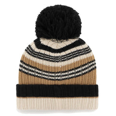 Cleveland Browns '47 Women's Barista Cuffed Knit Hat with Pom | NFL On sale