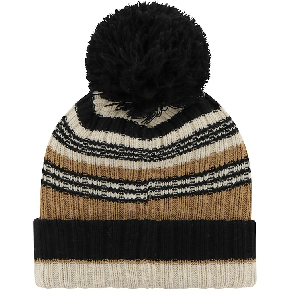 Las Vegas Raiders '47 Women's Barista Cuffed Knit Hat with Pom | NFL Discount