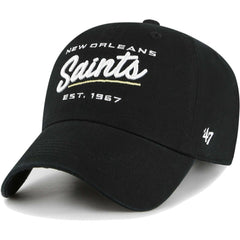 New Orleans Saints '47 Women's Sidney Clean Up Adjustable Hat | NFL Discount