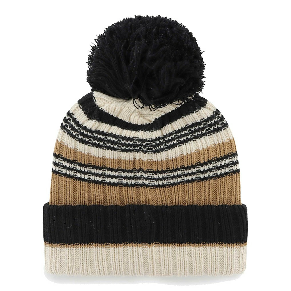 New Orleans Saints '47 Women's Barista Cuffed Knit Hat with Pom | NFL Outlet