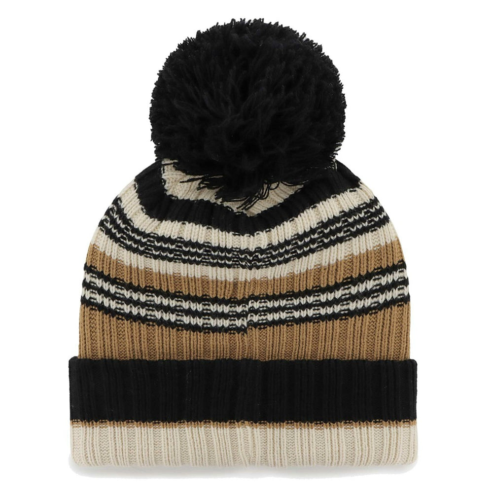 New York Jets '47 Women's Barista Cuffed Knit Hat with Pom | NFL Discount