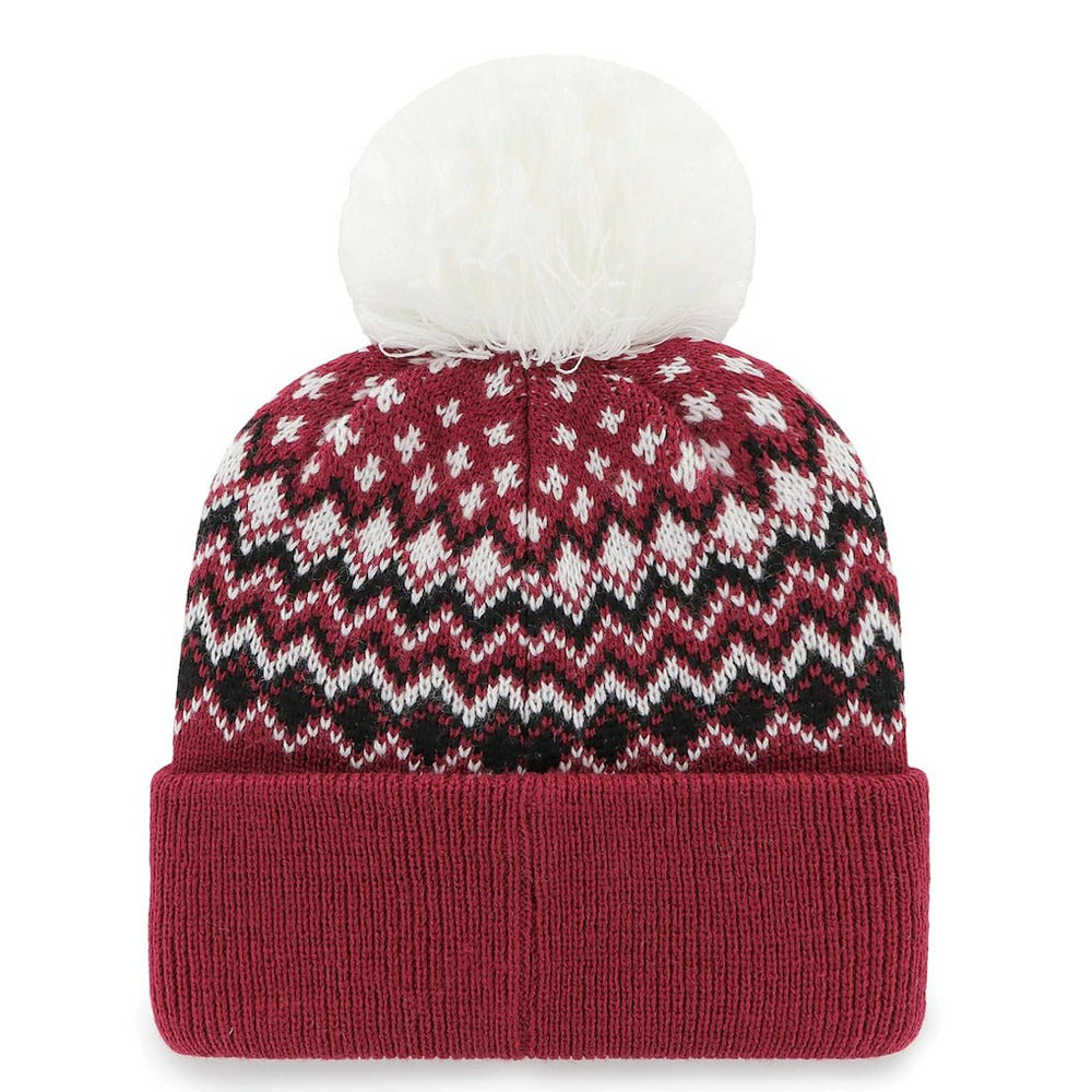 Arizona Cardinals '47 Women's Elsa Cuffed Knit Hat with Pom | NFL Discount