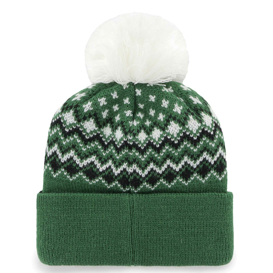 New York Jets '47 Women's Elsa Cuffed Knit Hat with Pom | NFL Discount