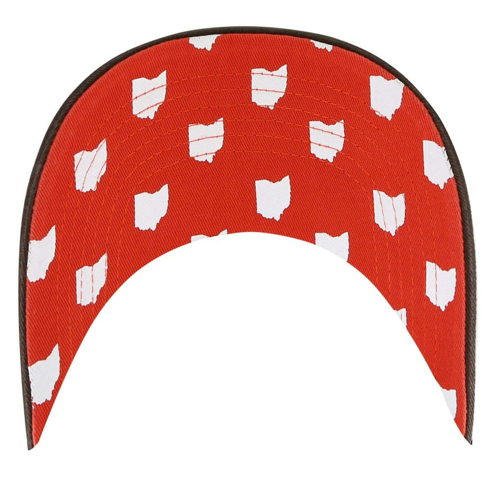 Cleveland Browns '47 Women's Confetti Icon Clean Up Adjustable Hat | NFL Outlet