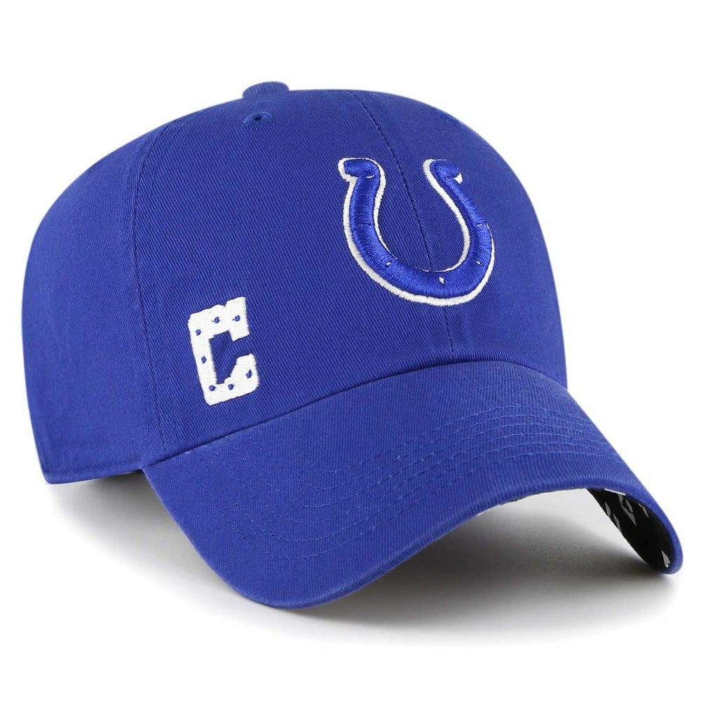 Indianapolis Colts '47 Women's Confetti Icon Clean Up Adjustable Hat | NFL Online