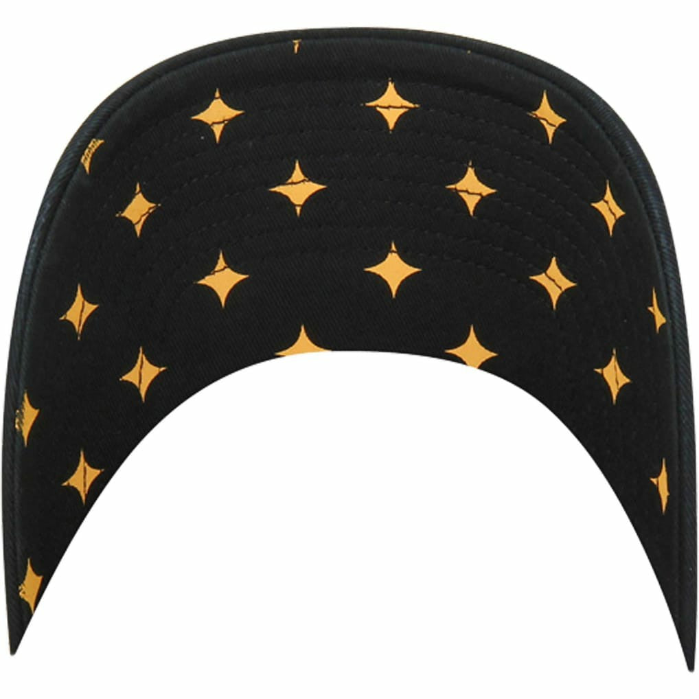 Pittsburgh Steelers '47 Women's Confetti Icon Clean Up Adjustable Hat | NFL Outlet