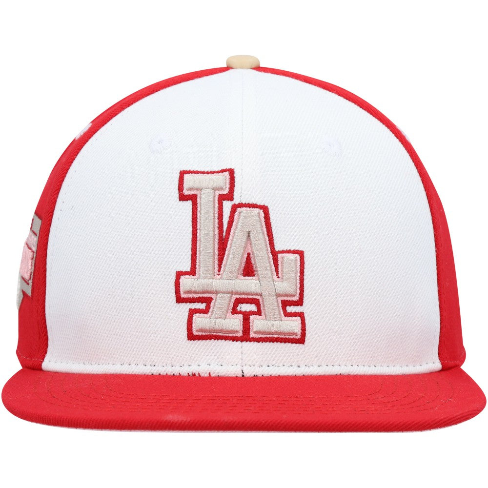 Los Angeles Dodgers Pro Standard Strawberry Ice Cream Drip Snapback Hat - MLB Hats