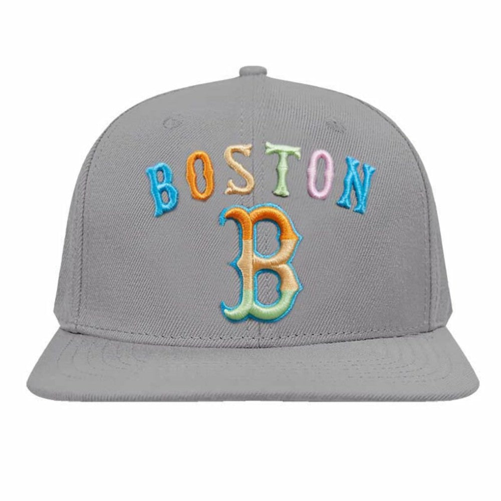 Boston Red Sox Pro Standard Washed Neon Snapback Hat - MLB Hats