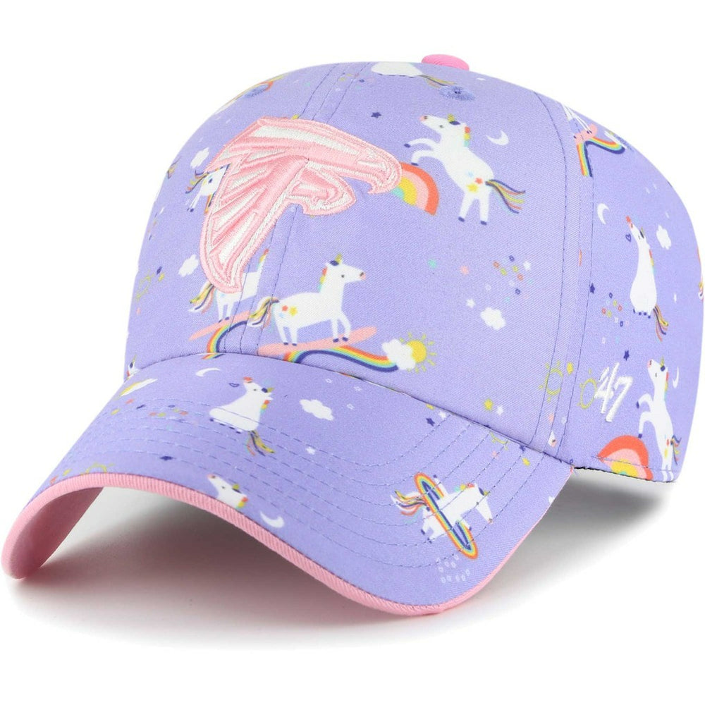 Atlanta Falcons '47 Girls Preschool Unicorn Clean Up Adjustable Hat | NFL Outlet