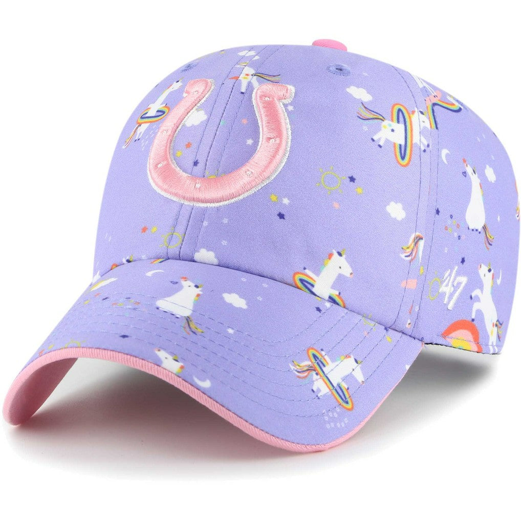 Indianapolis Colts '47 Girls Preschool Unicorn Clean Up Adjustable Hat | NFL On sale