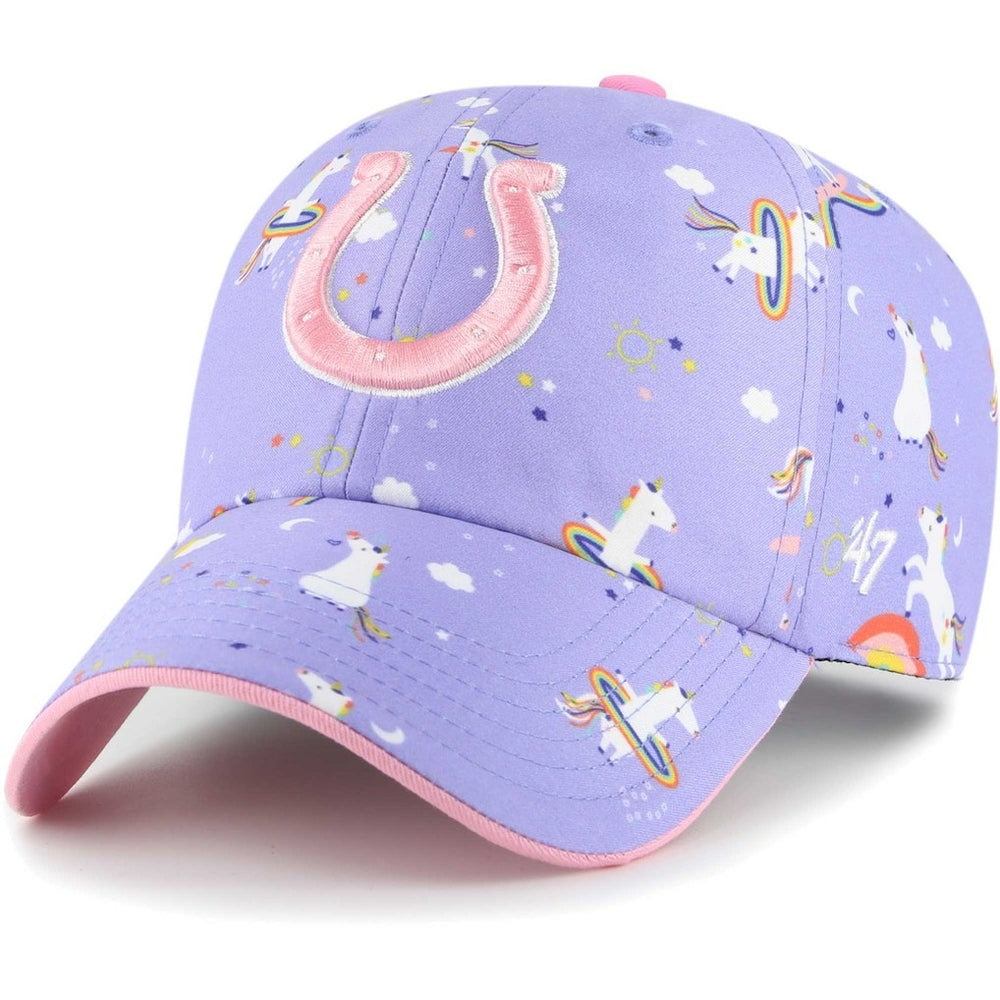Indianapolis Colts '47 Girls Preschool Unicorn Clean Up Adjustable Hat | NFL On sale