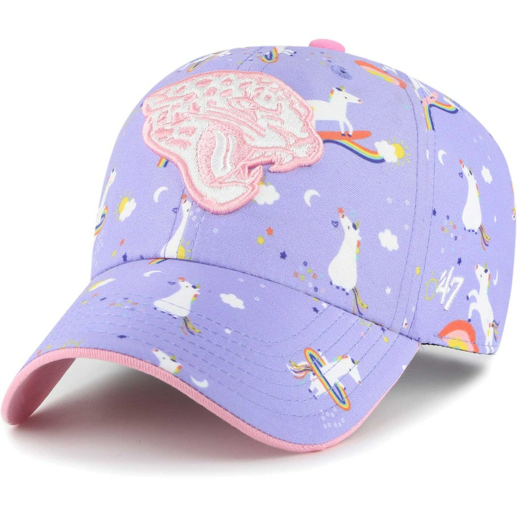 Jacksonville Jaguars '47 Girls Preschool Unicorn Clean Up Adjustable Hat | NFL Online