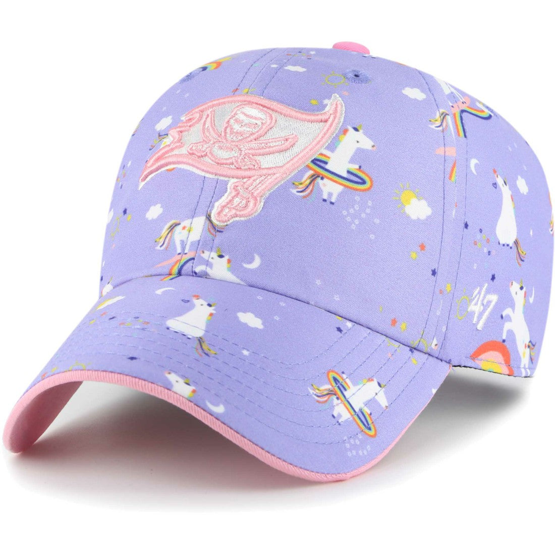 Tampa Bay Buccaneers '47 Girls Preschool Unicorn Clean Up Adjustable Hat | NFL Sale