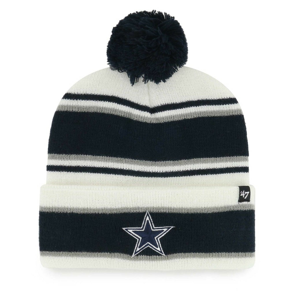Dallas Cowboys '47 Youth Stripling Cuffed Knit Hat with Pom | NFL On sale