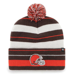 Cleveland Browns '47 Powerline Cuffed Knit Hat with Pom | NFL New