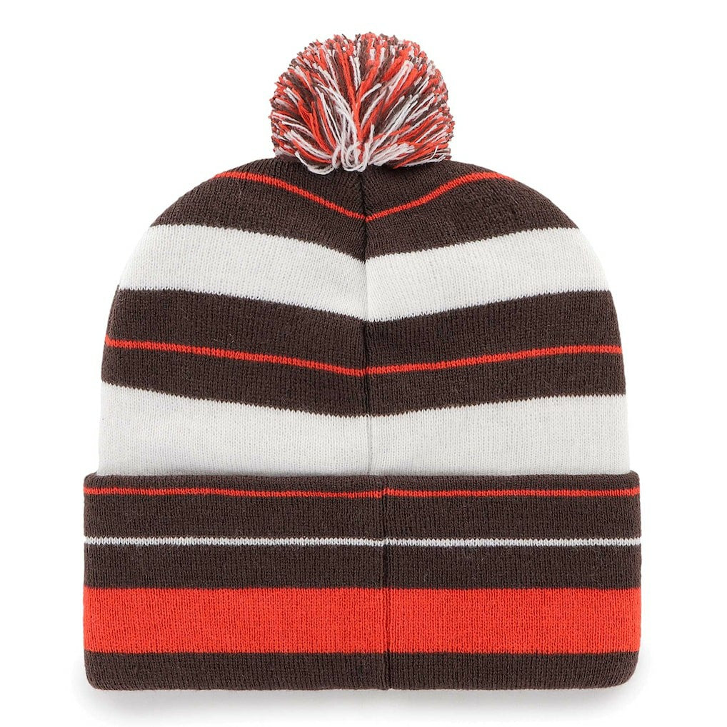 Cleveland Browns '47 Powerline Cuffed Knit Hat with Pom | NFL New