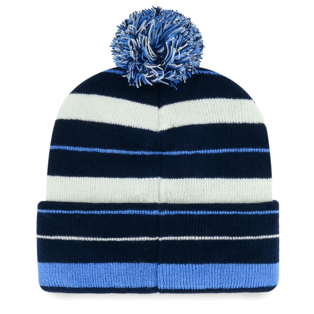 Tennessee Titans '47 Powerline Cuffed Knit Hat with Pom | NFL Discount