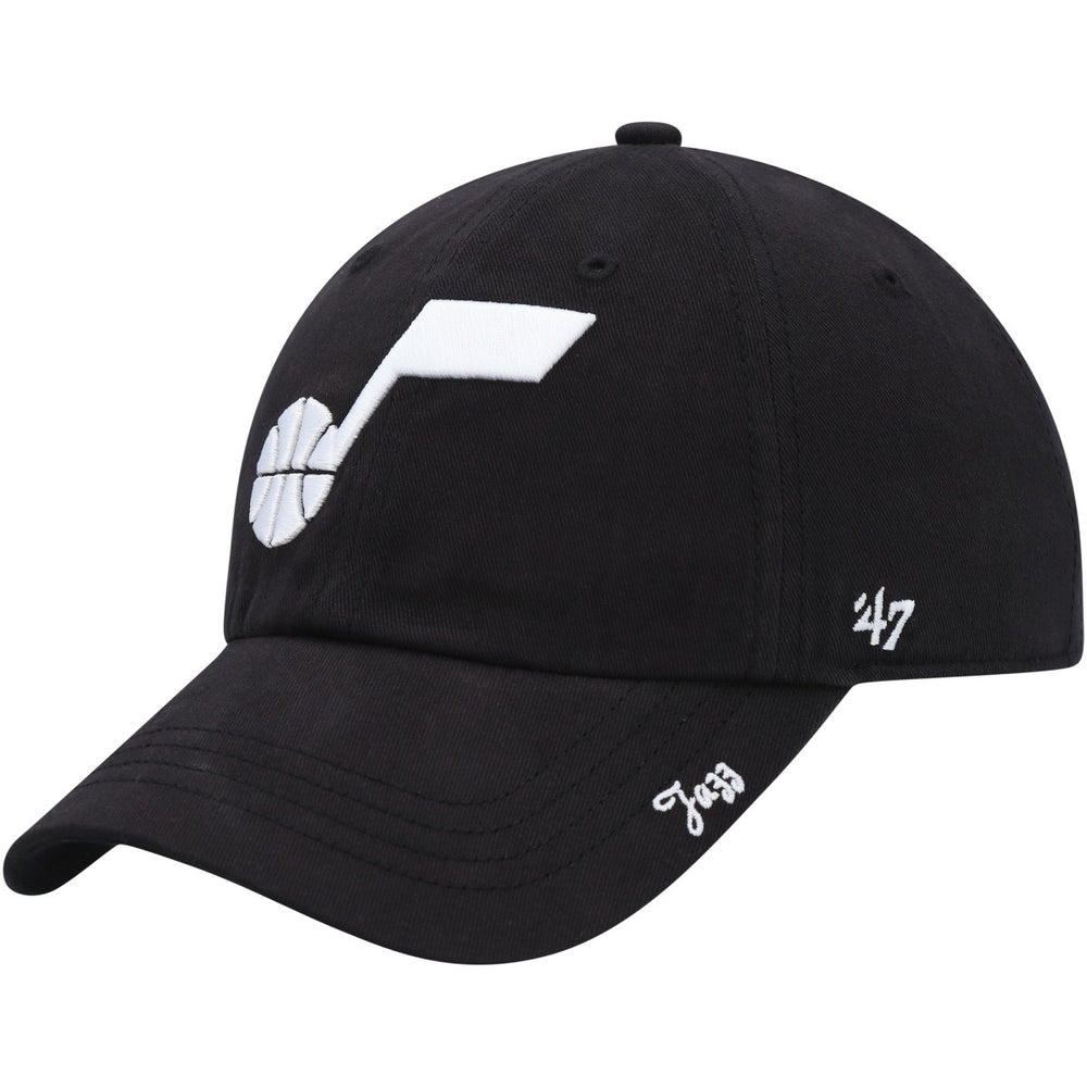 Black Utah Jazz '47 Women's Miata Clean Up Adjustable Hat | NBA