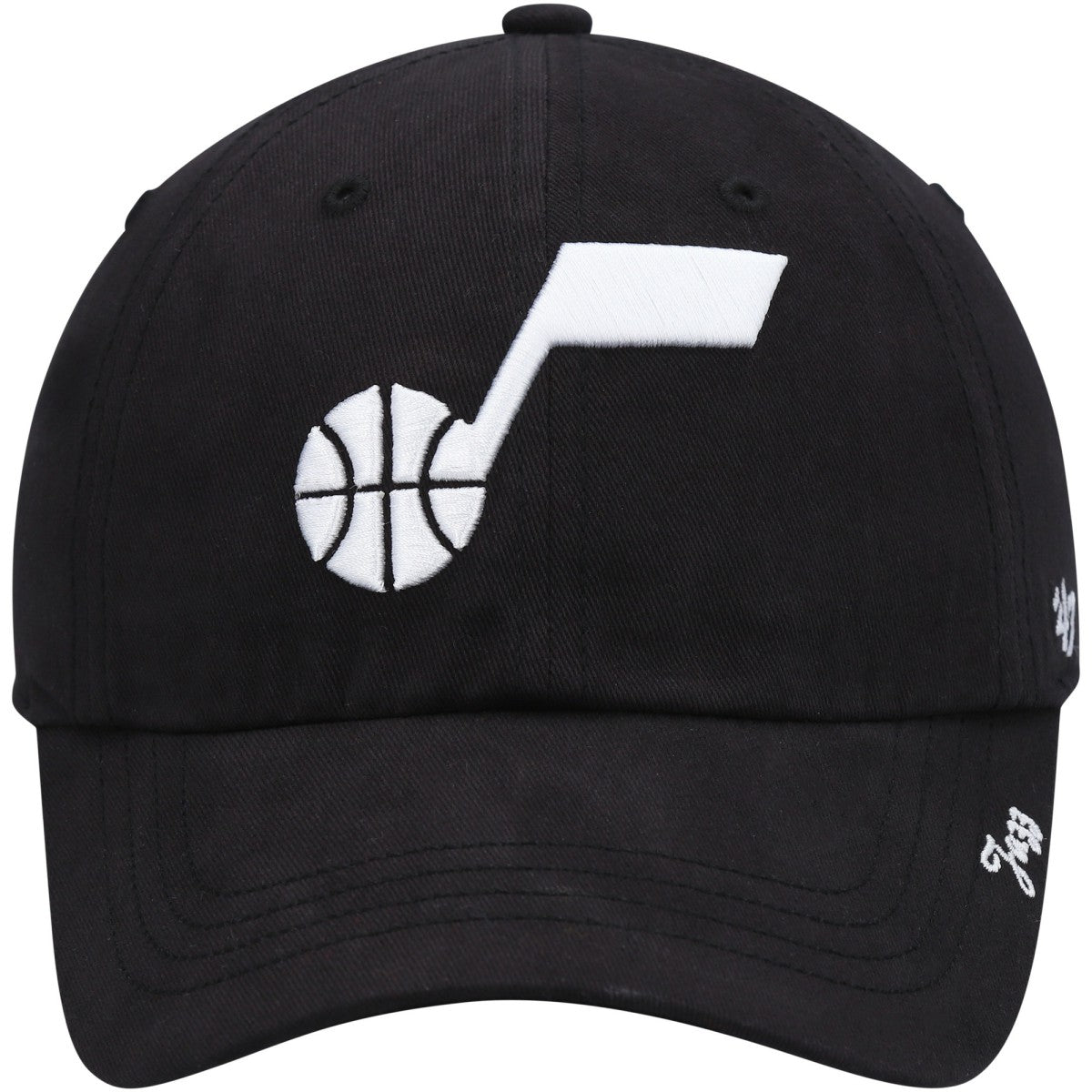 Black Utah Jazz '47 Women's Miata Clean Up Adjustable Hat | NBA