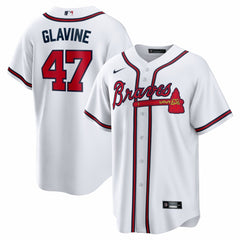 Tom Glavine Atlanta Braves Nike Home Retired Player Replica Jersey - MLB Jerseys