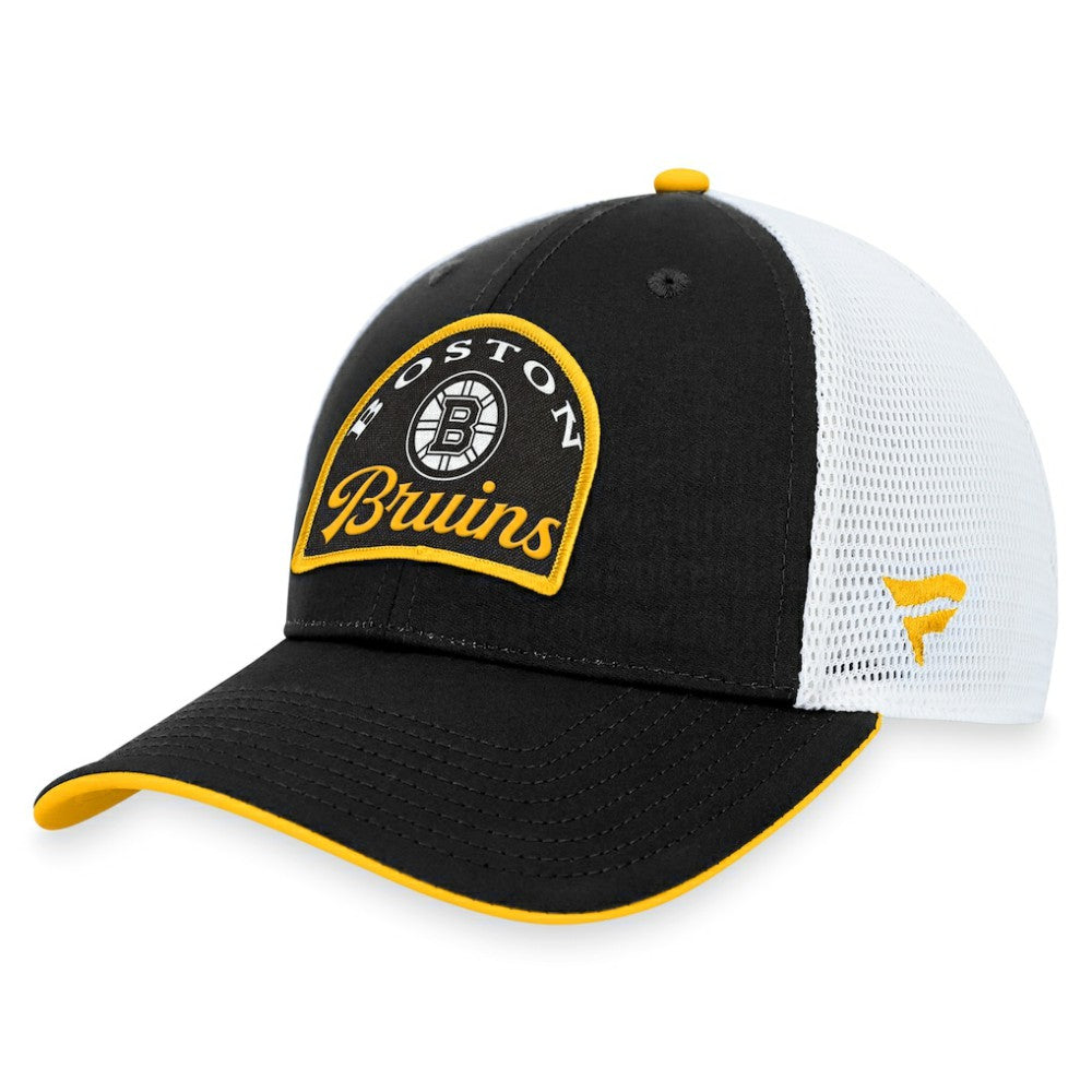 Boston Bruins Fanatics Fundamental Adjustable Hat -  NHL Hats