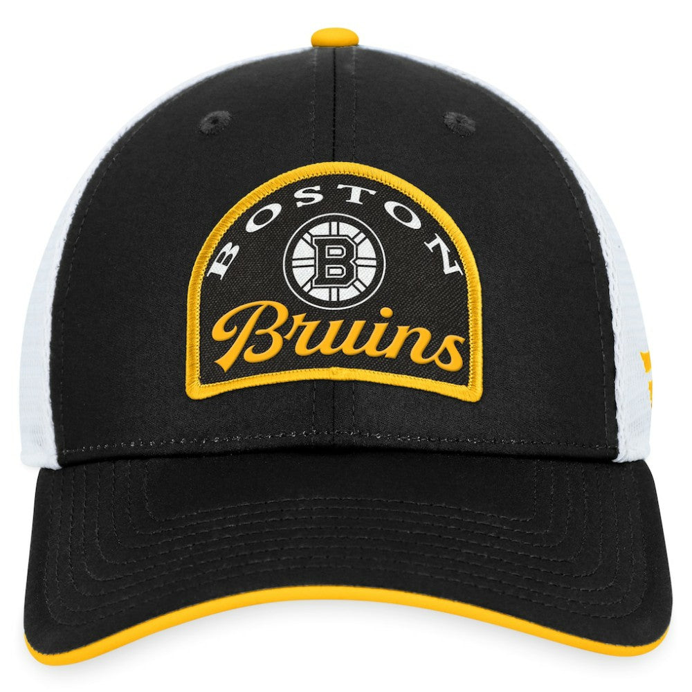 Boston Bruins Fanatics Fundamental Adjustable Hat -  NHL Hats