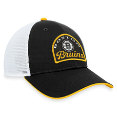 Boston Bruins Fanatics Fundamental Adjustable Hat -  NHL Hats