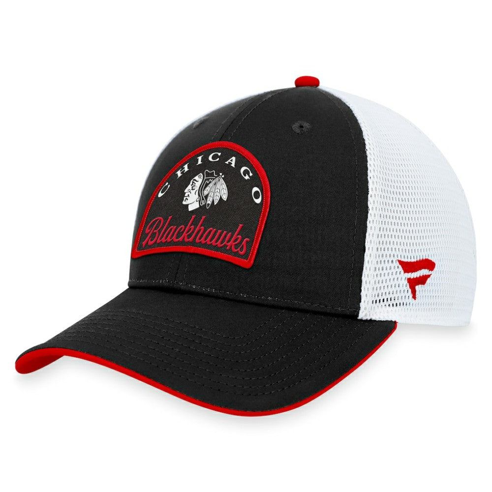 Chicago Blackhawks Fanatics Fundamental Adjustable Hat -  NHL Hats