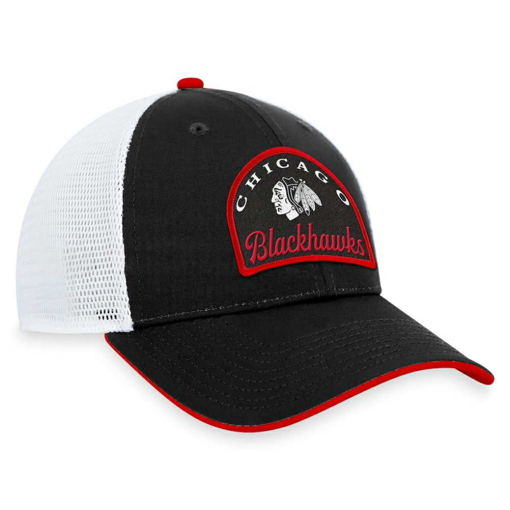 Chicago Blackhawks Fanatics Fundamental Adjustable Hat -  NHL Hats