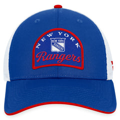 New York Rangers Fanatics Fundamental Adjustable Hat -  NHL Hats