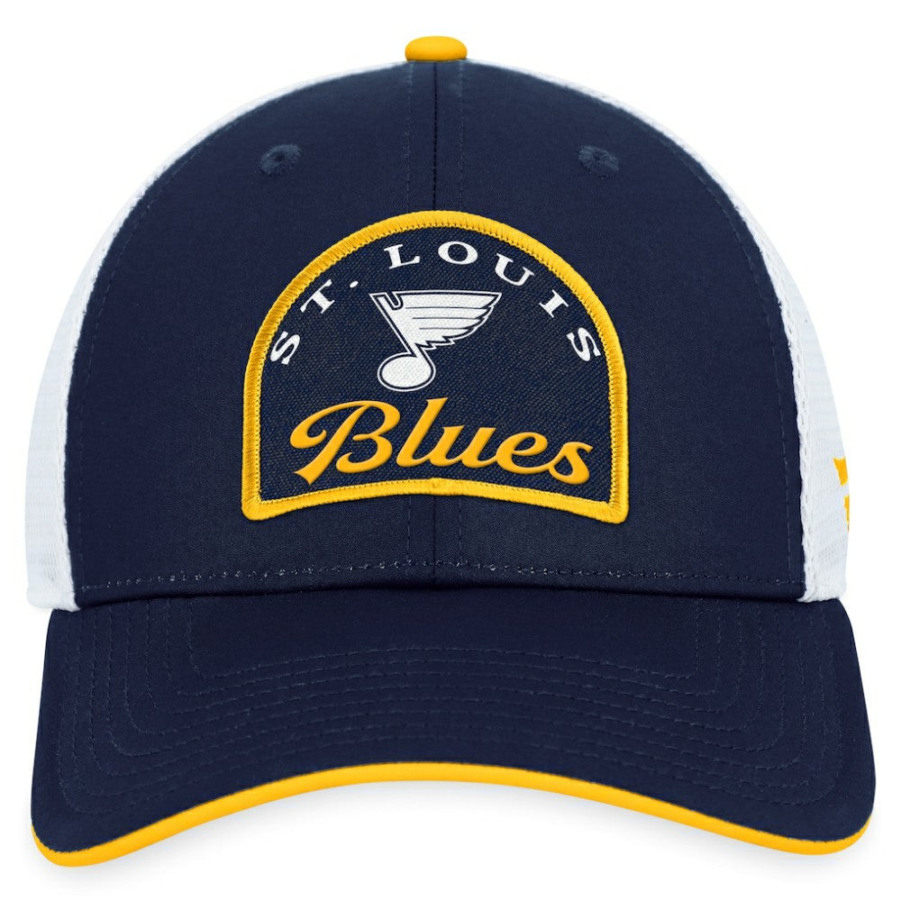 St. Louis Blues Fanatics Fundamental Adjustable Hat -  NHL Hats