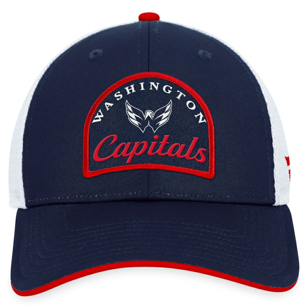 Washington Capitals Fanatics Fundamental Adjustable Hat -  NHL Hats