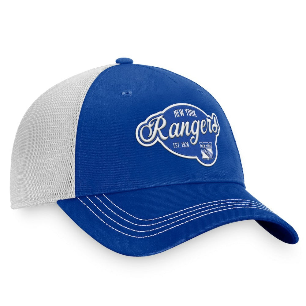 New York Rangers Fanatics Women's Fundamental Trucker Adjustable Hat -  NHL Hats