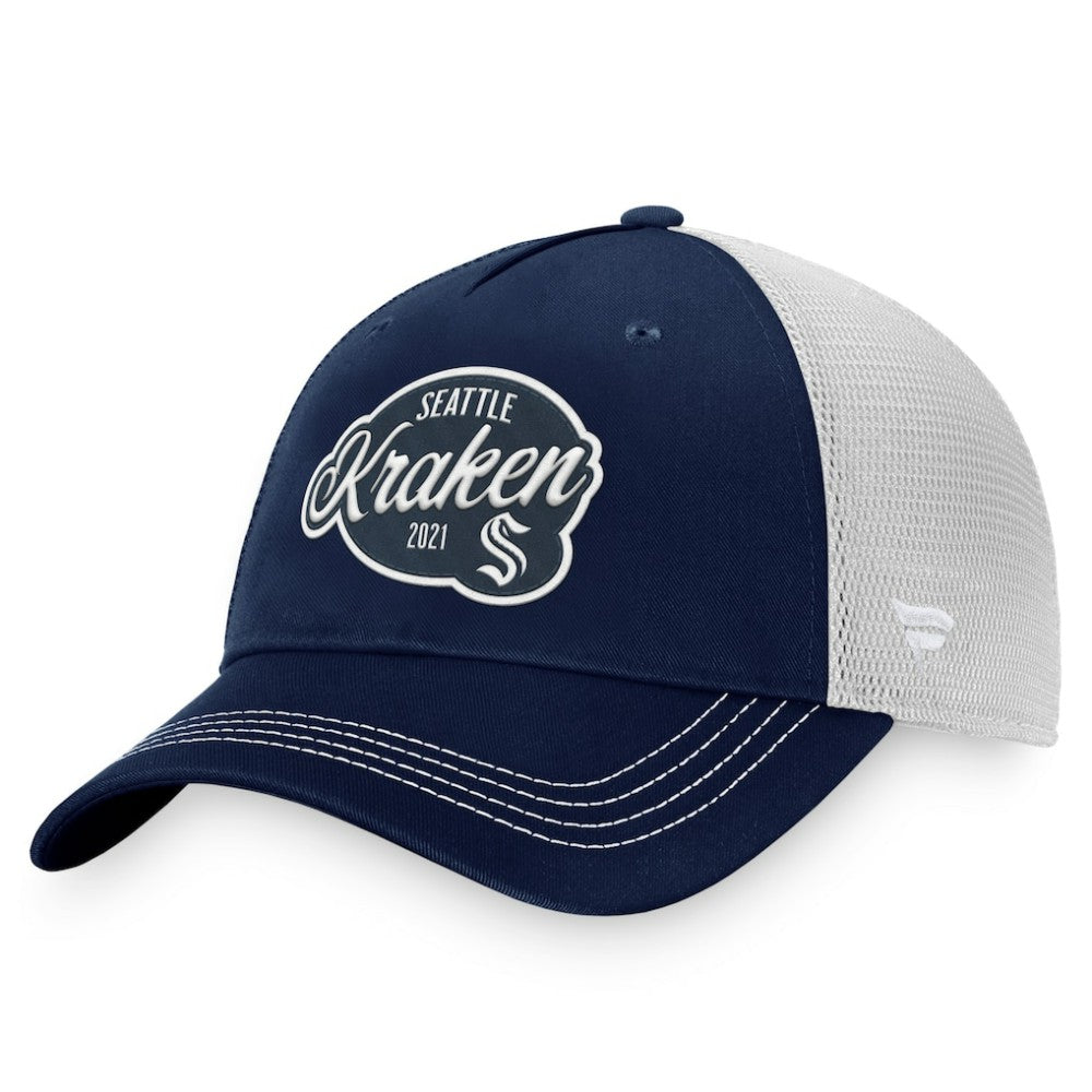 Seattle Kraken Fanatics Women's Fundamental Trucker Adjustable Hat -  NHL Hats