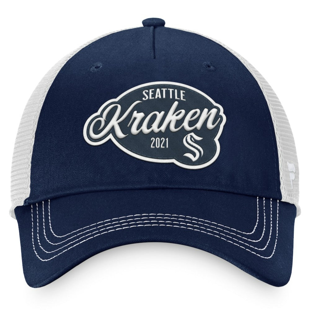 Seattle Kraken Fanatics Women's Fundamental Trucker Adjustable Hat -  NHL Hats