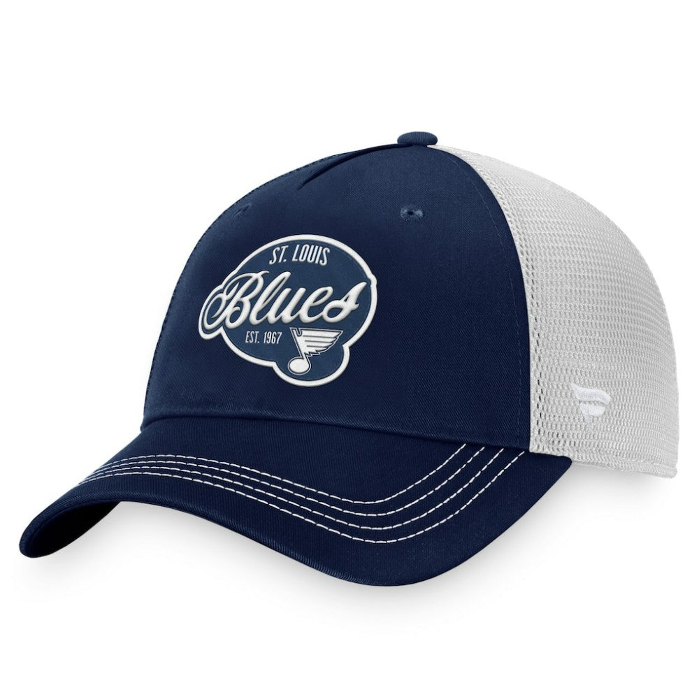 St. Louis Blues Fanatics Women's Fundamental Trucker Adjustable Hat -  NHL Hats
