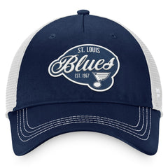 St. Louis Blues Fanatics Women's Fundamental Trucker Adjustable Hat -  NHL Hats